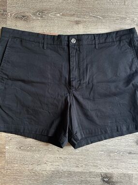 NWT Mens 40 Black The Every Wear Flat Front Goodfellow & Co